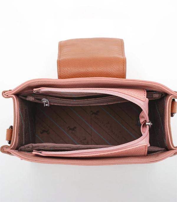 Montana West Buckle Crossbody Bag