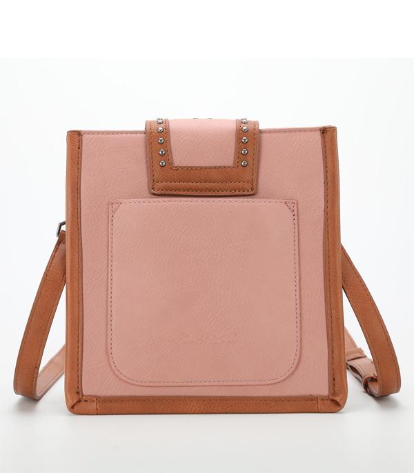 Montana West Buckle Crossbody Bag