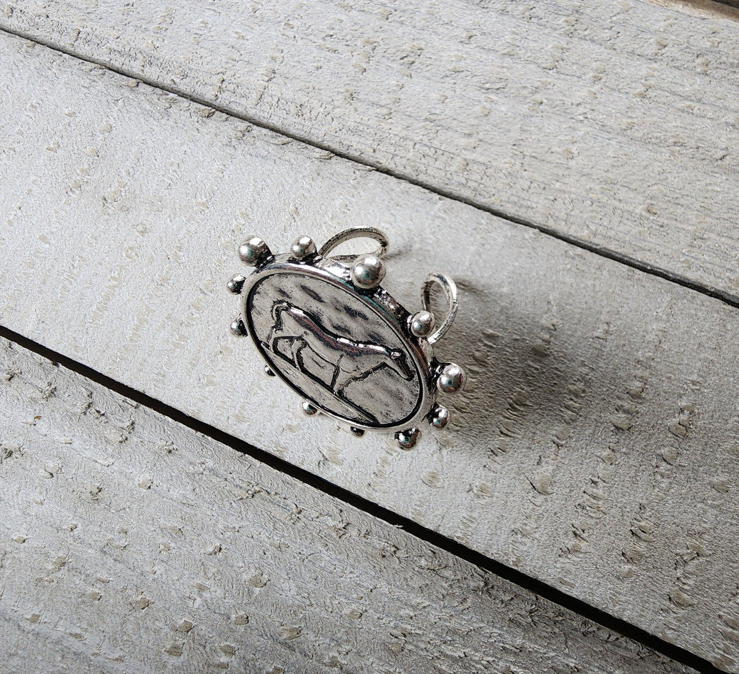 Vintage Horse Ring
