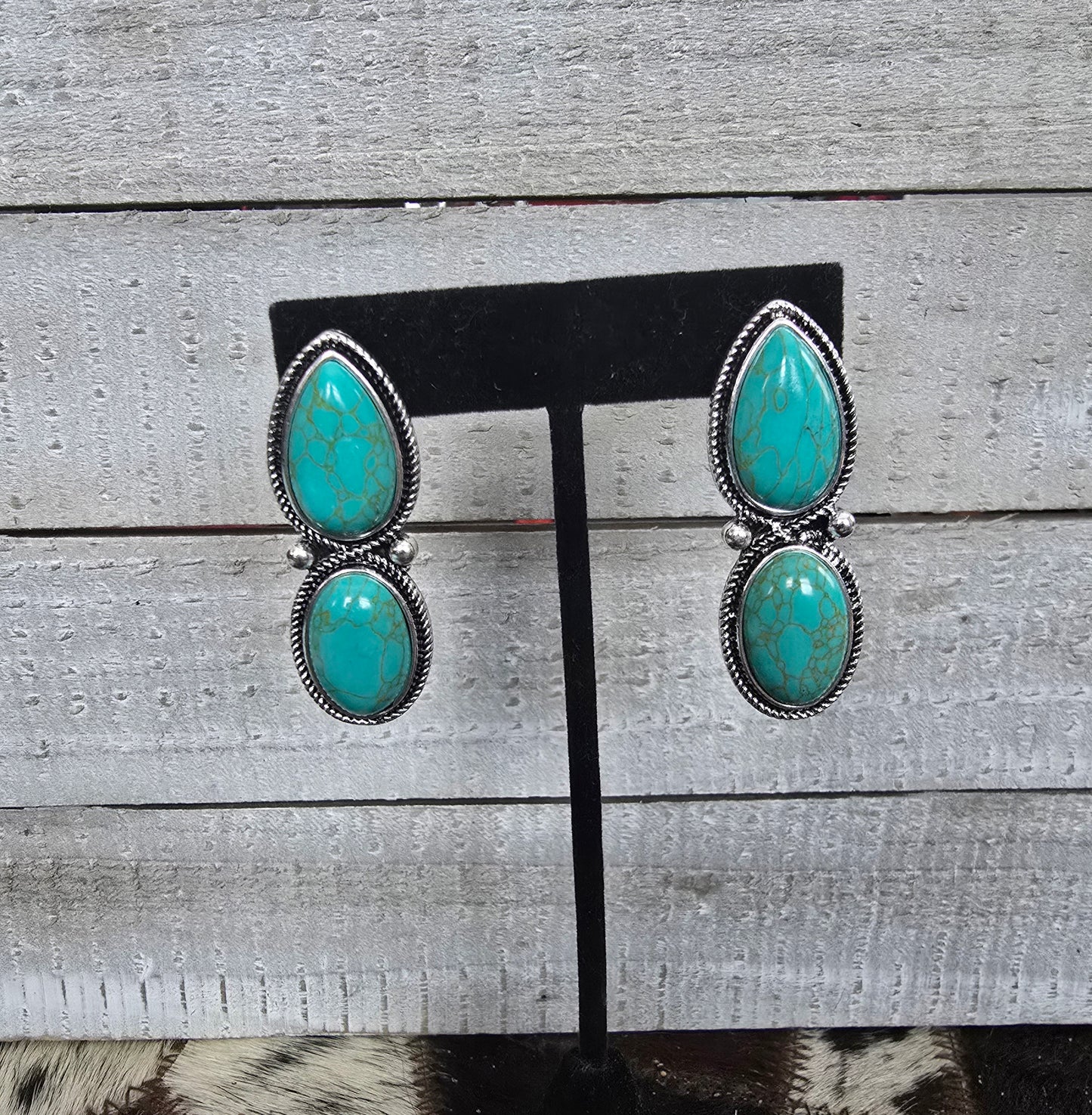 Faux Oyster Earrings