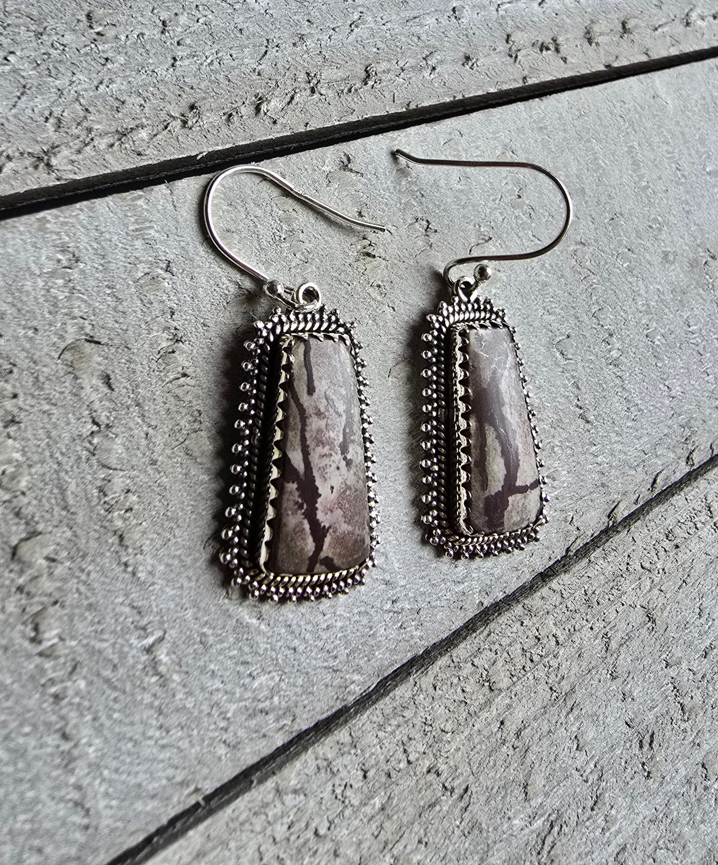 Jasper Drop Earrings