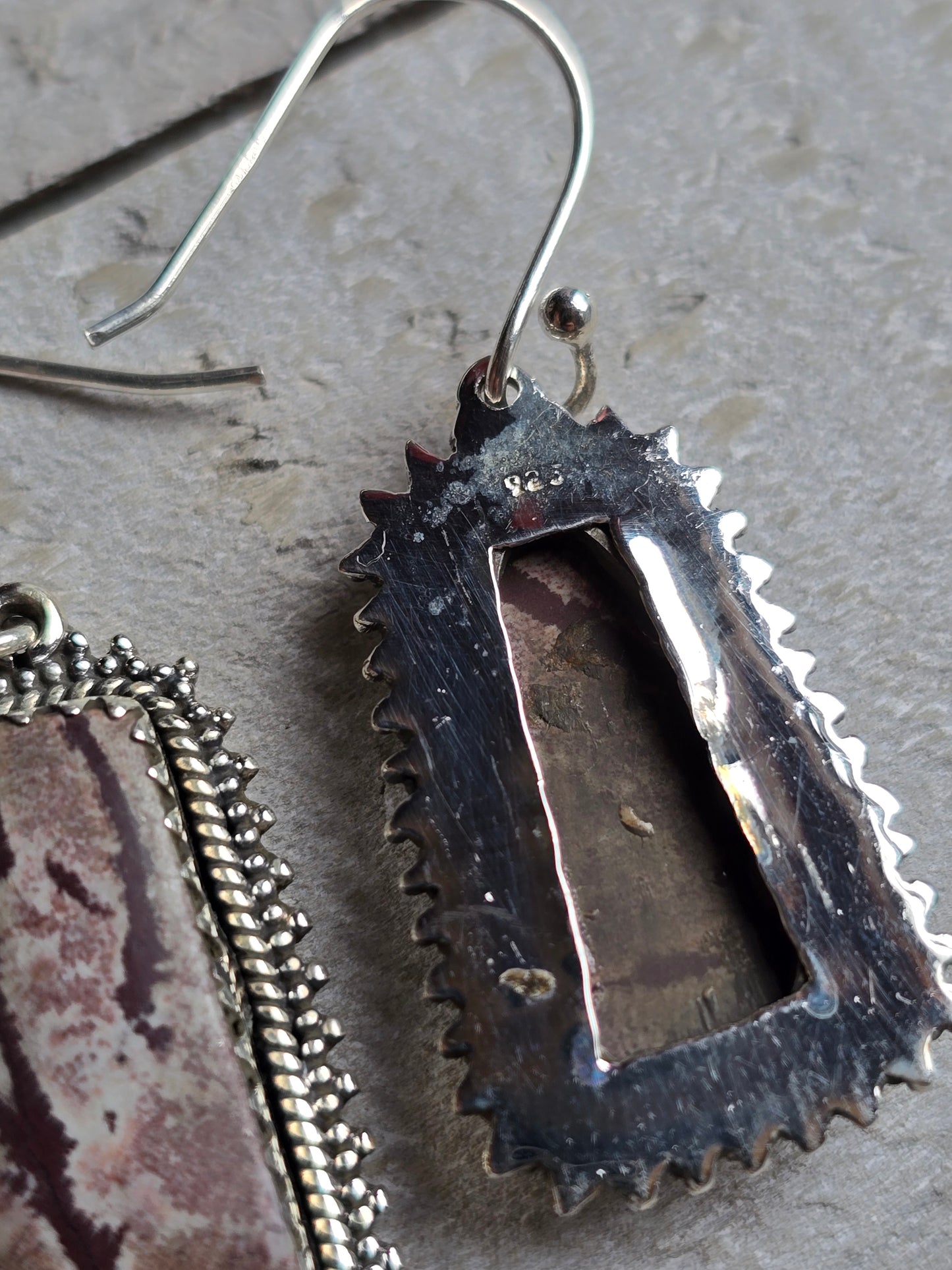 Jasper Drop Earrings