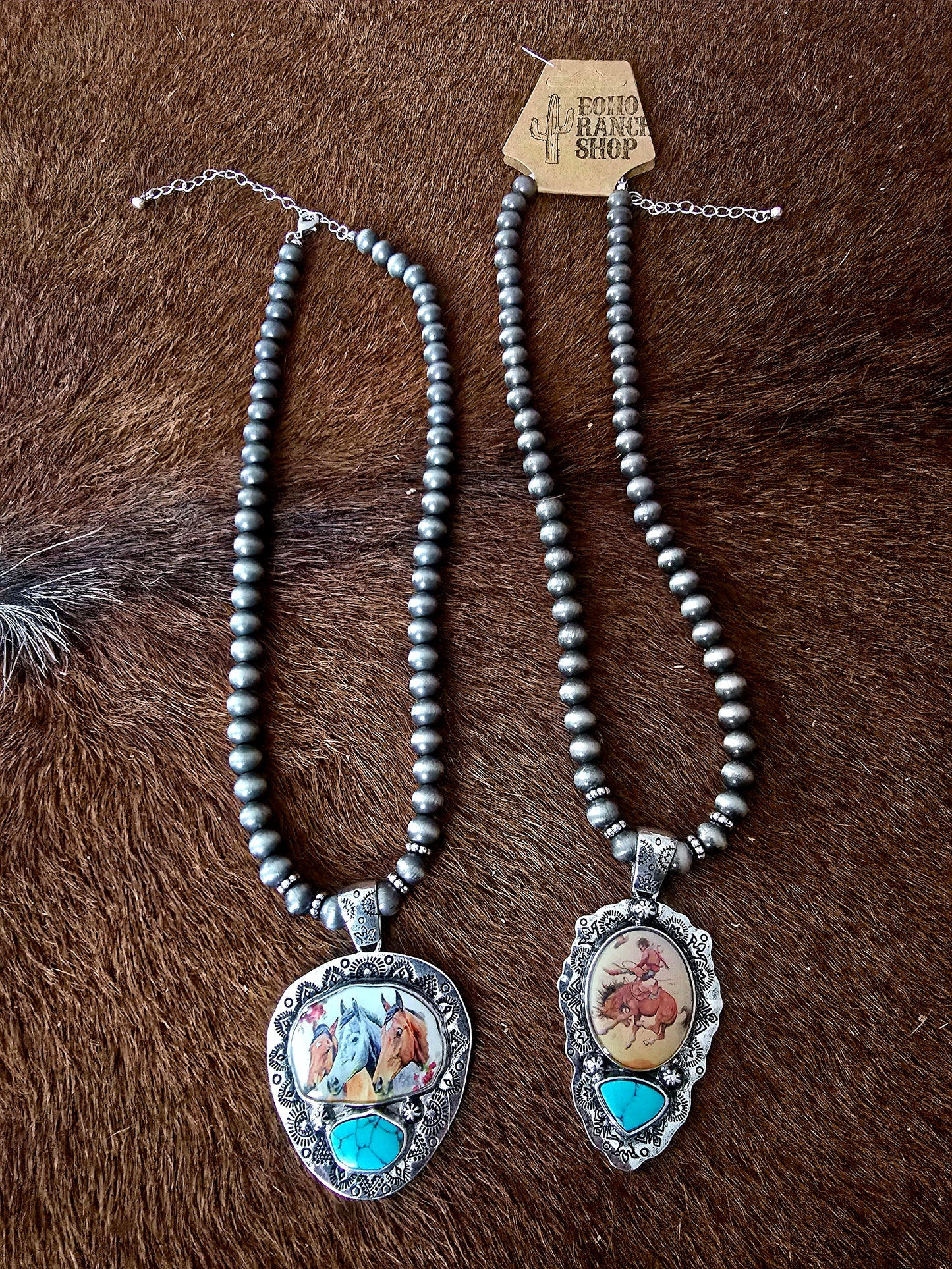 Horse Pendant Necklace