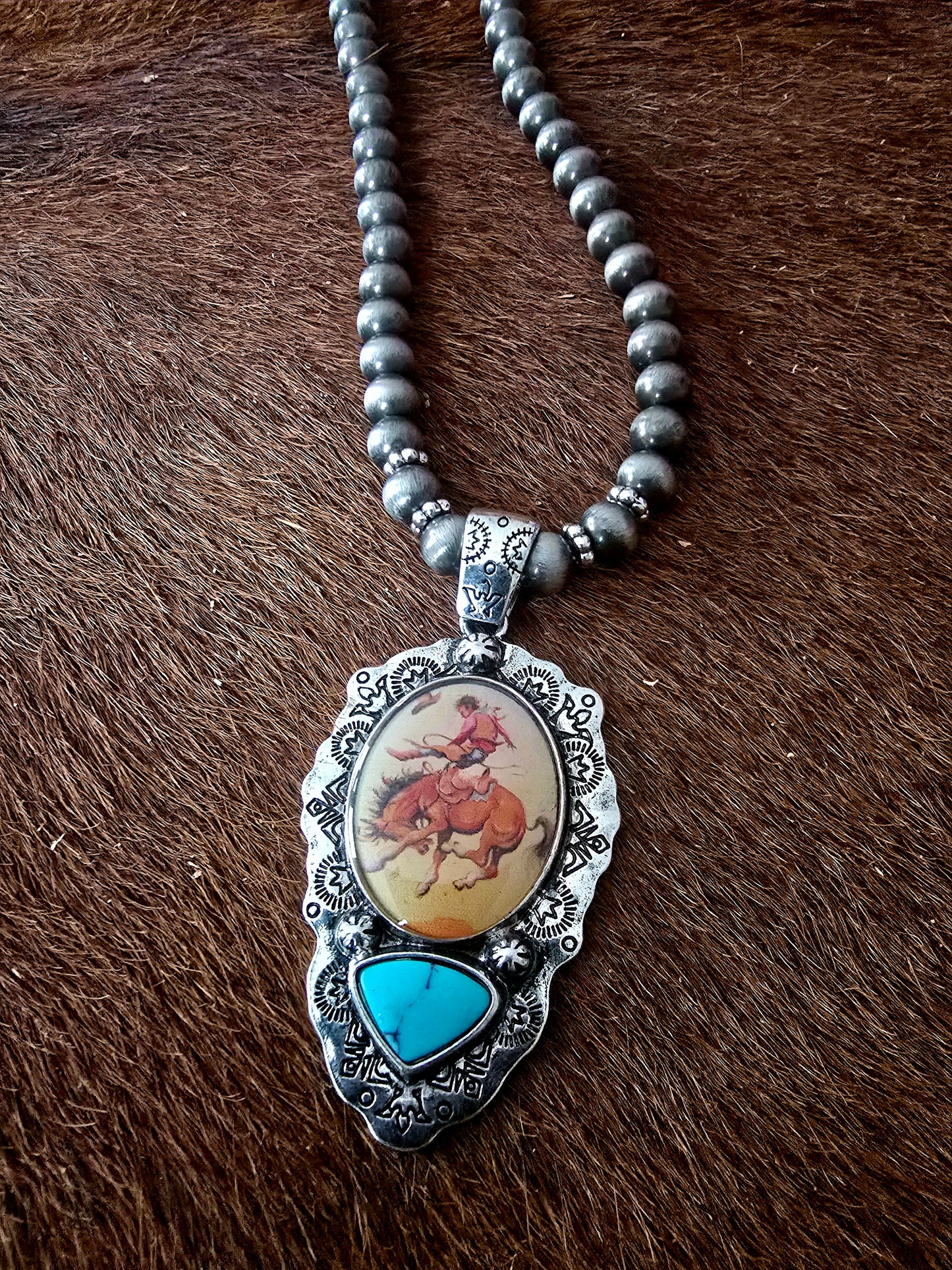 Horse Pendant Necklace
