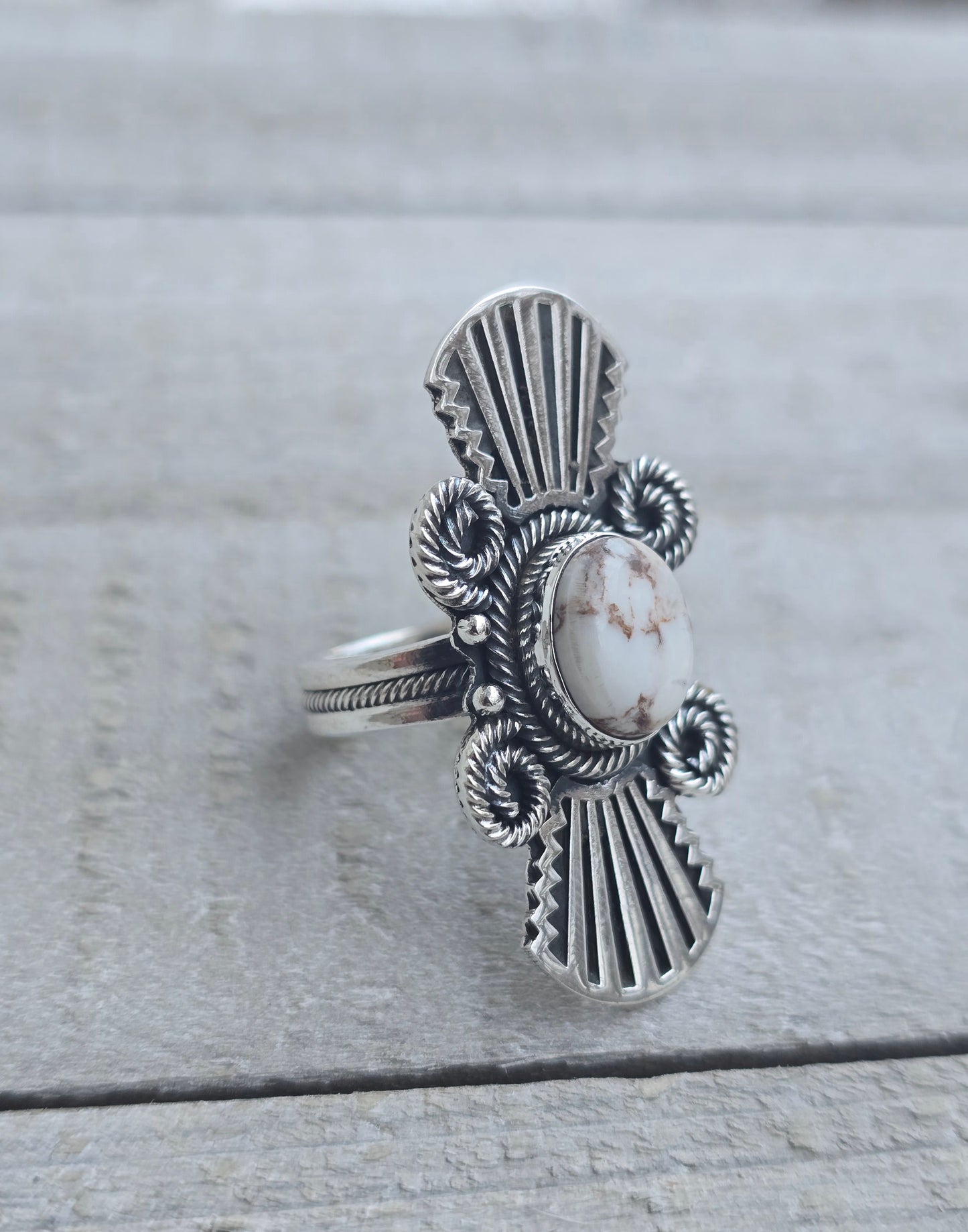 Wild Horse Jasper Ring