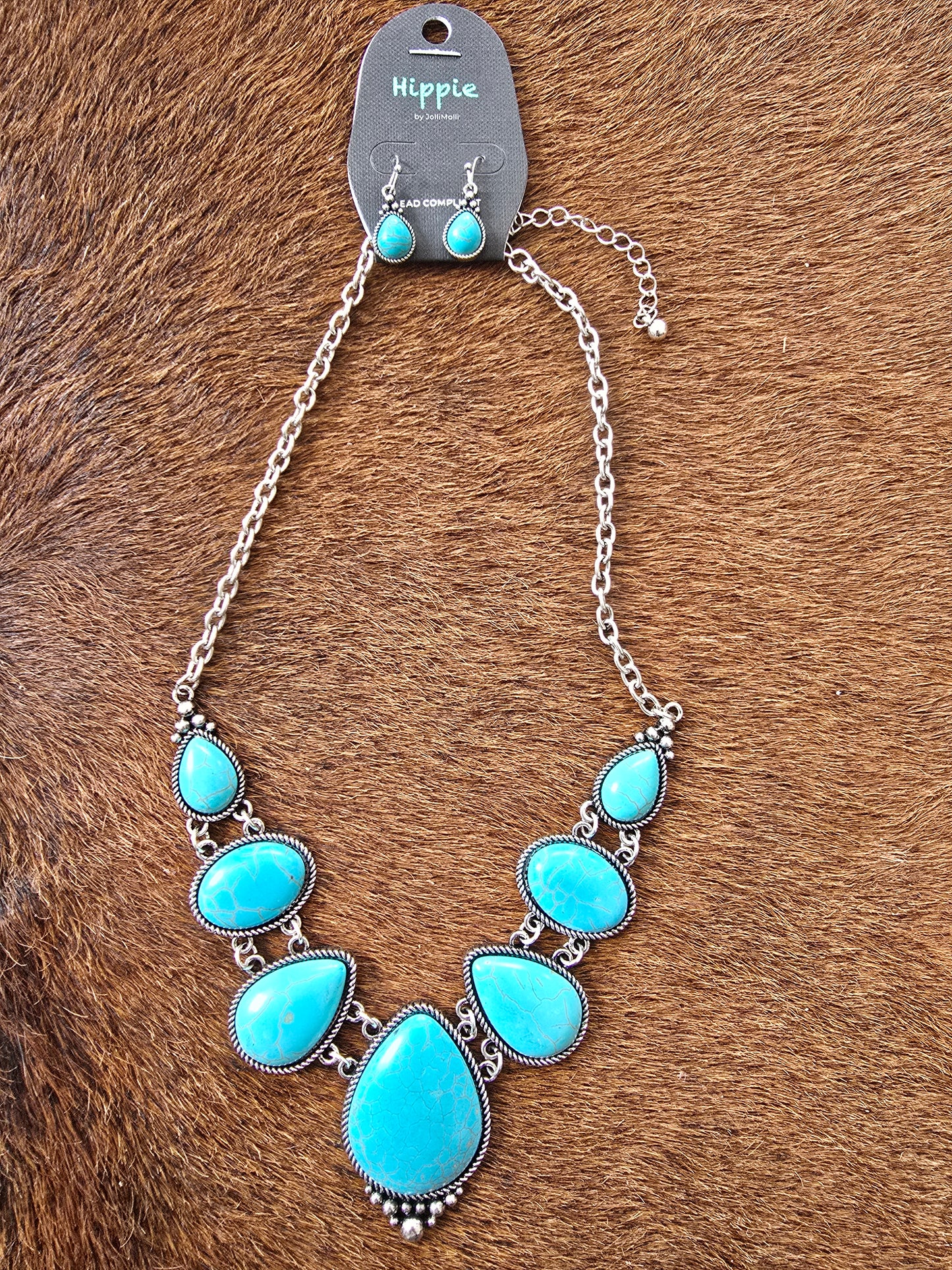 Turquoise Necklace Set