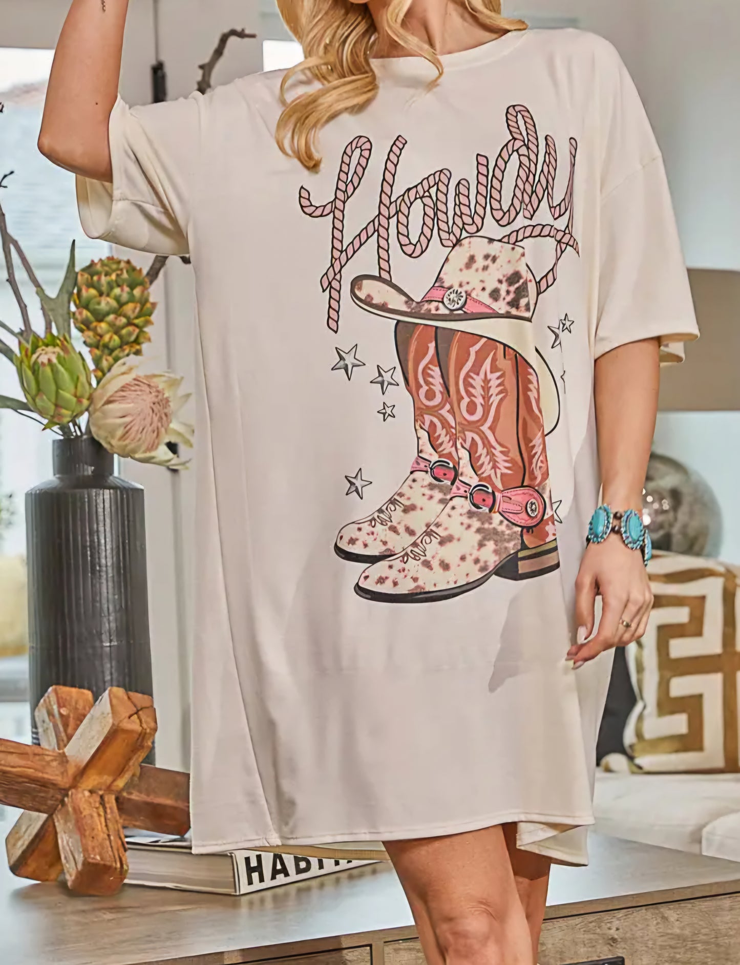 Howdy Tshirt Dress