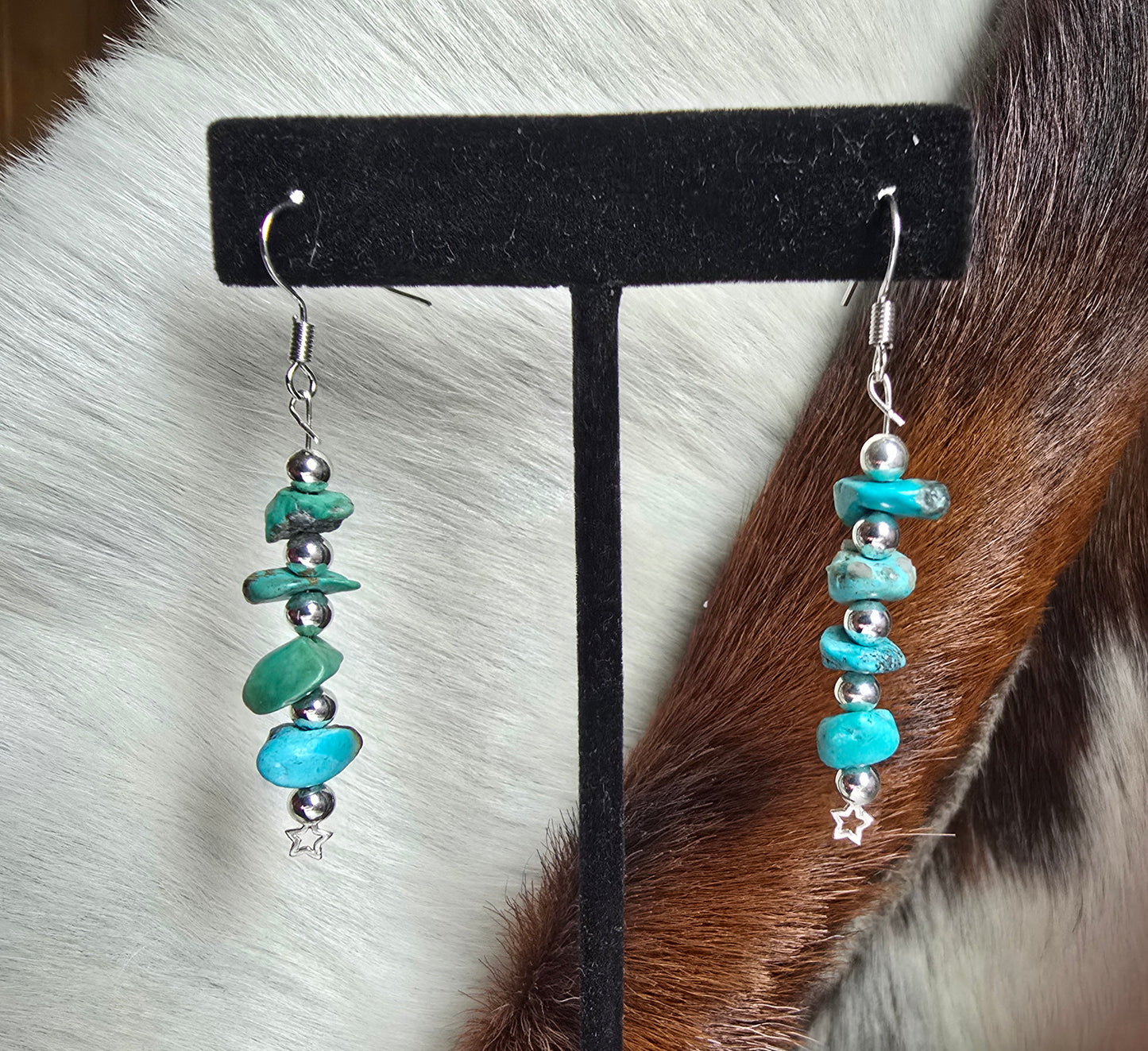 Silver & Turquoise Earrings