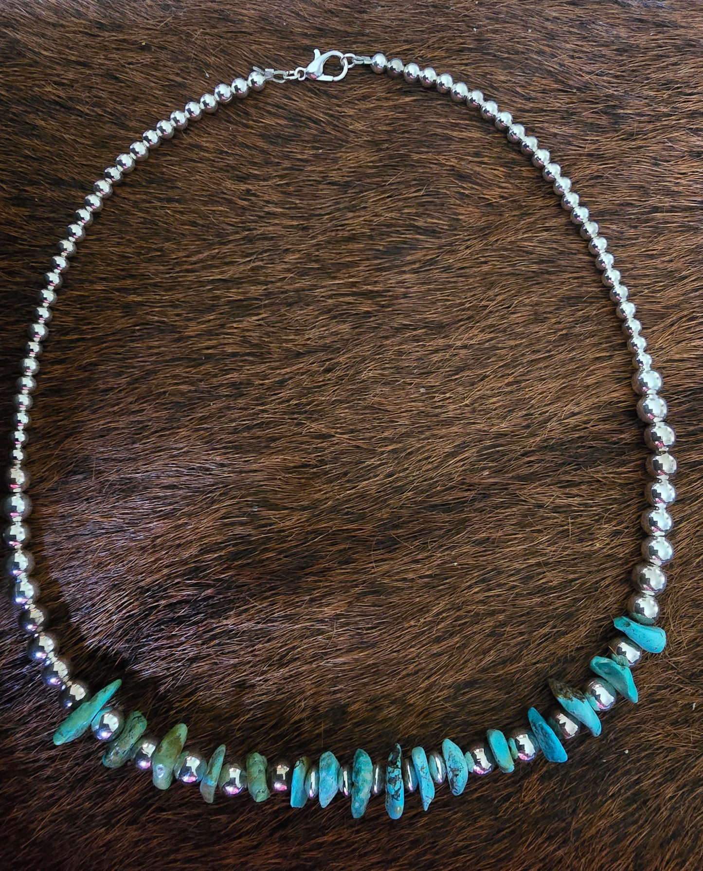 Turquoise & Silver Necklace