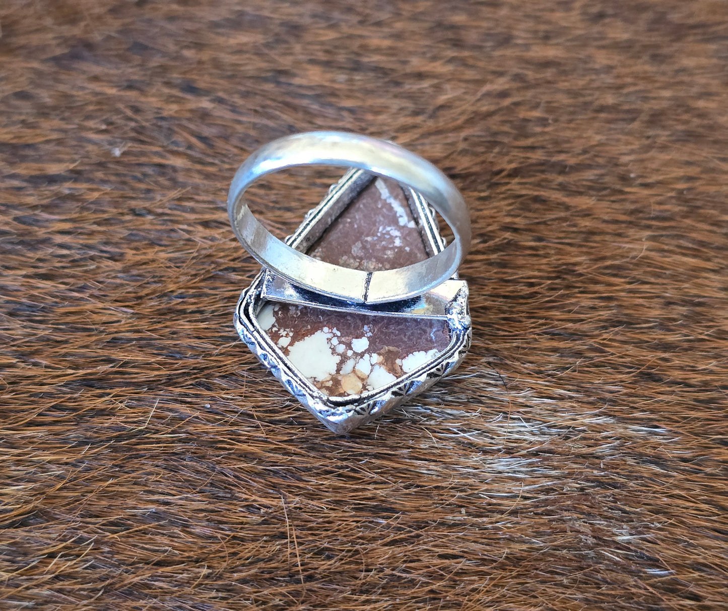 Mimic Jasper Ring