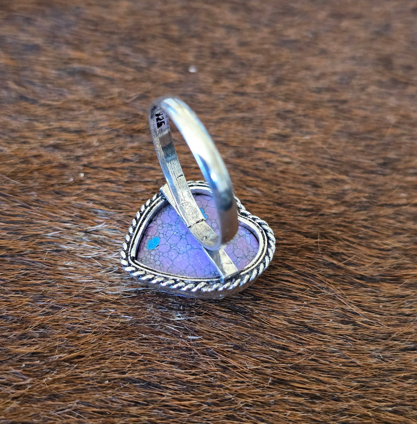 Purple Heart Ring
