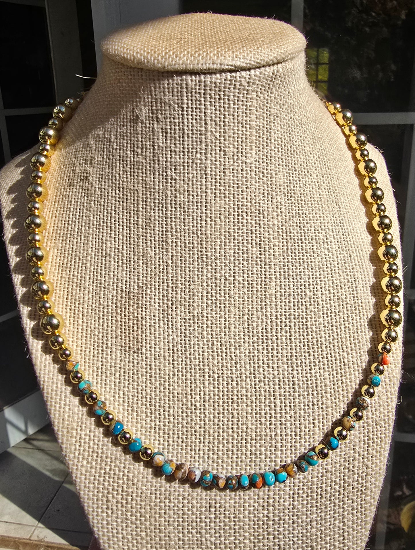 Spiny & Kingman Necklace