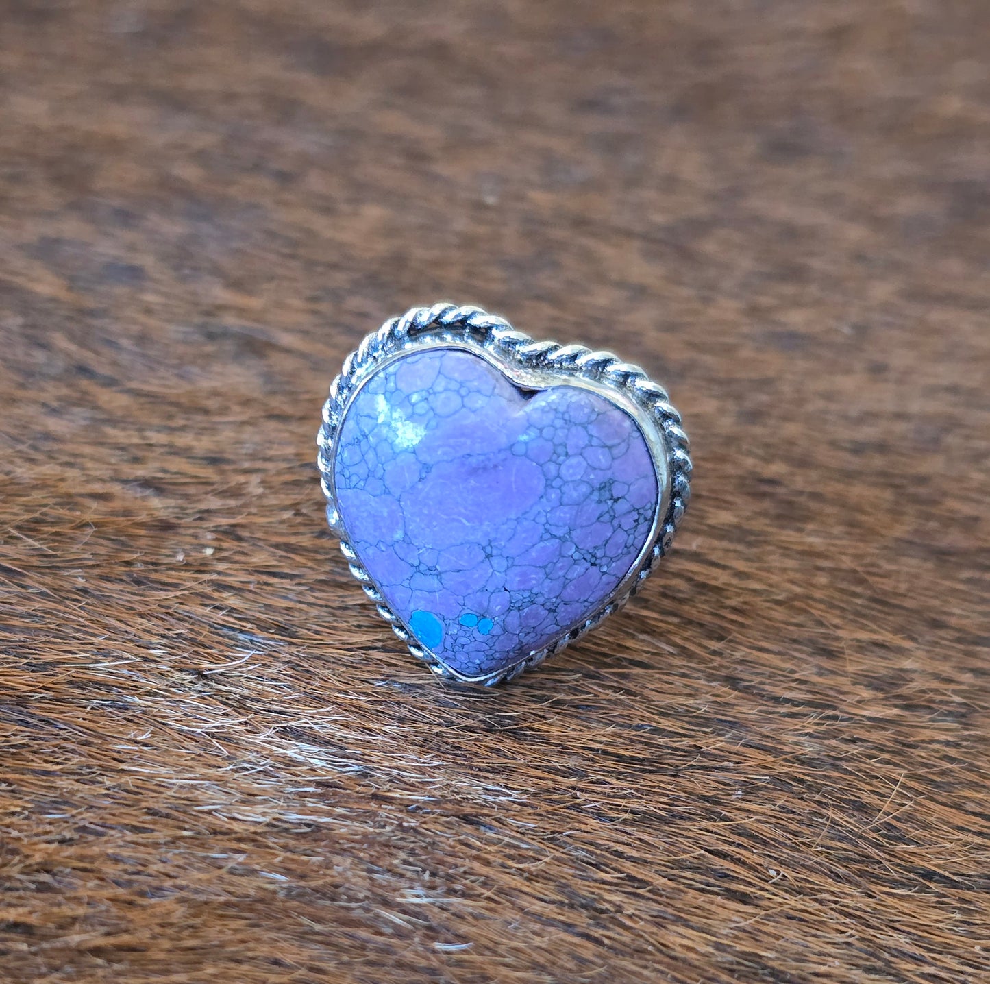 Purple Heart Ring