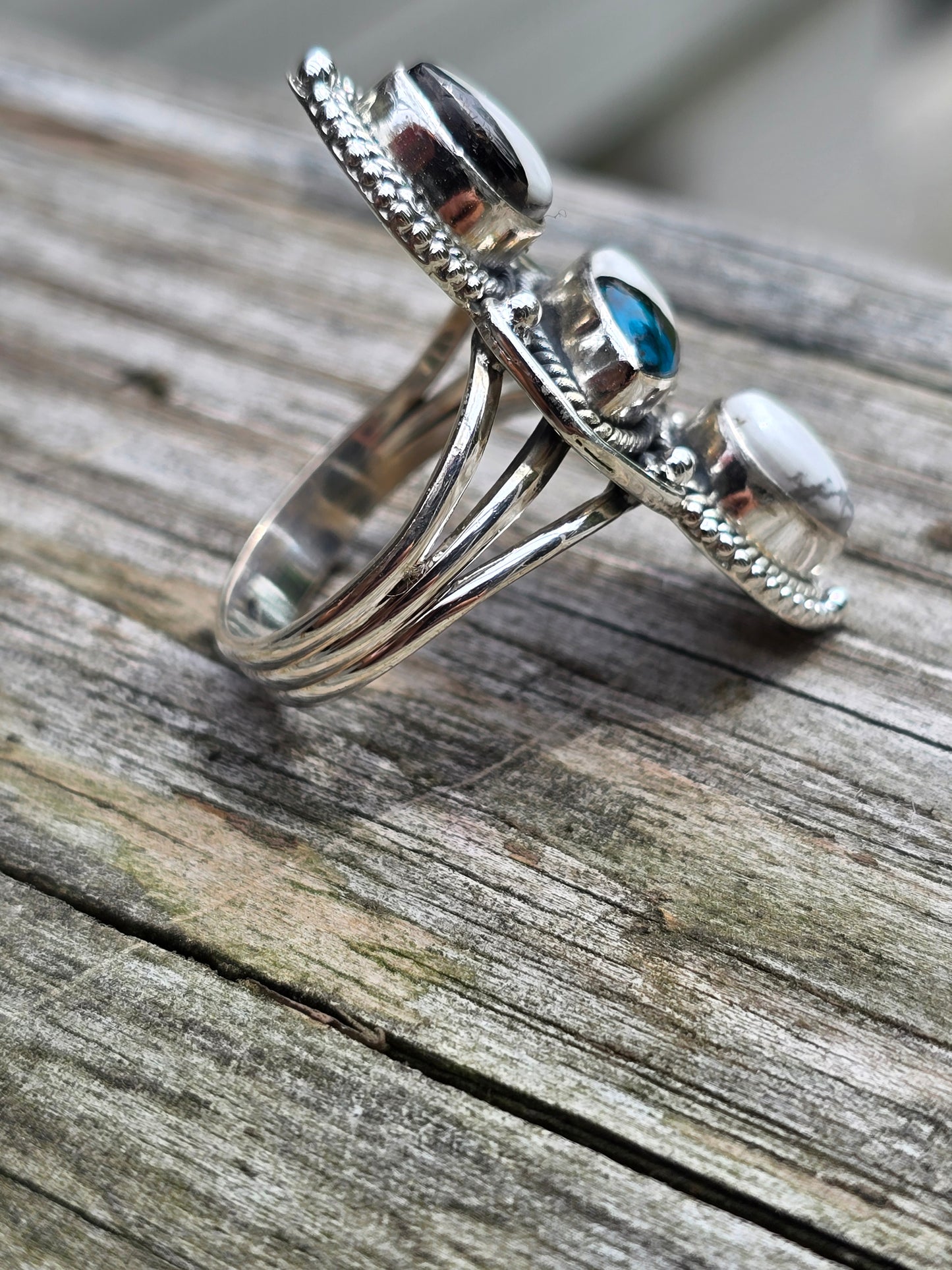 Mohave & White Buffalo Ring