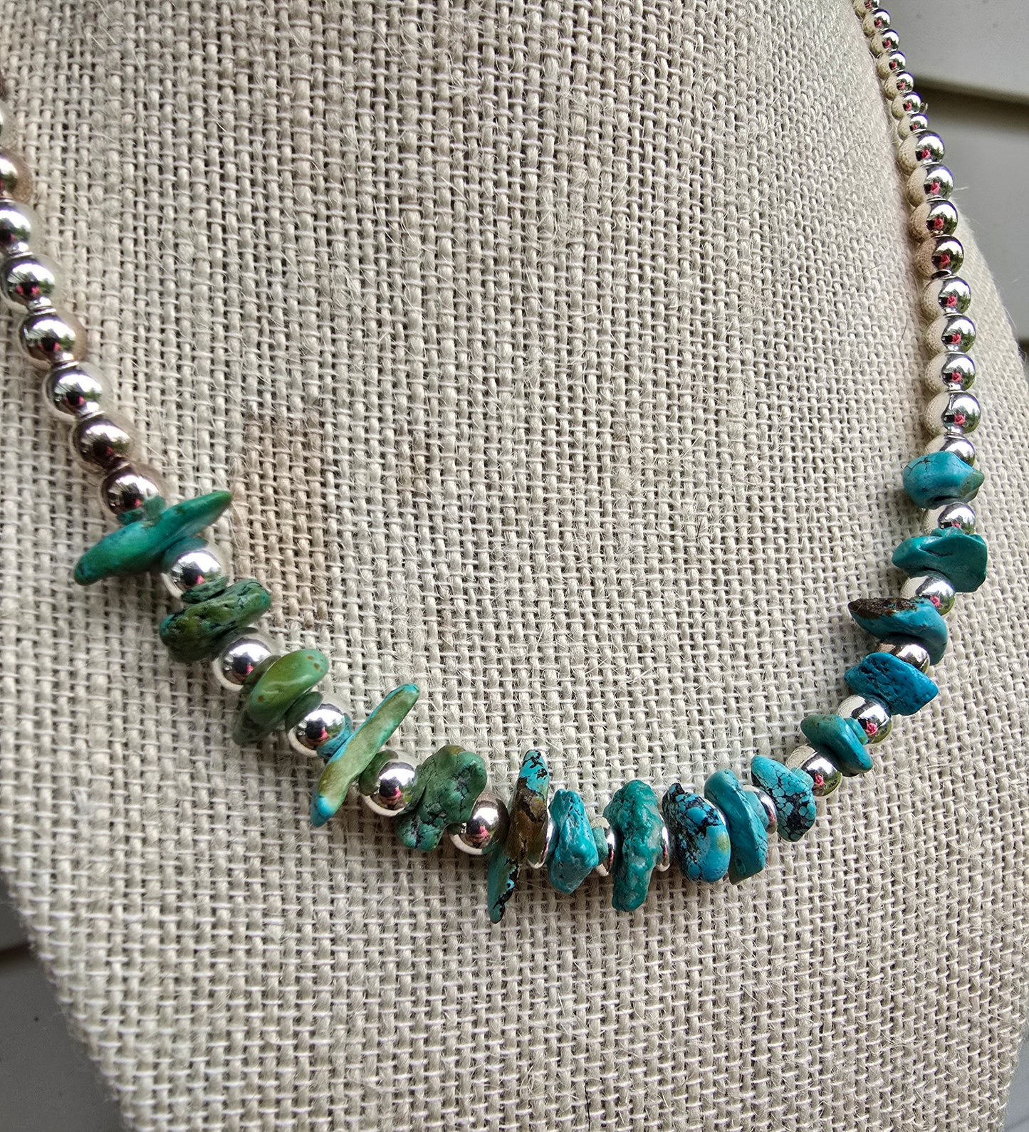 Turquoise & Silver Necklace