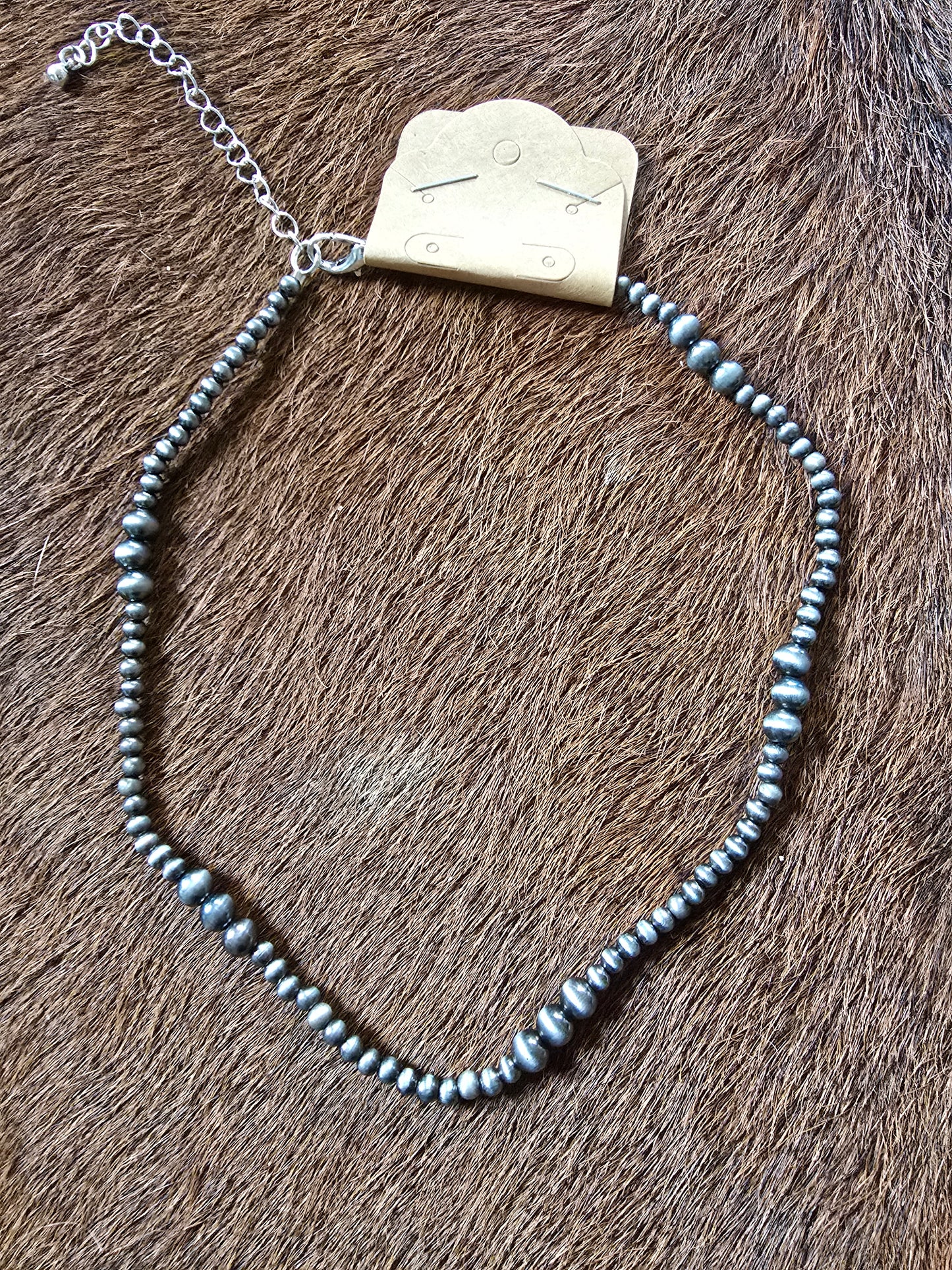 Faux Pearl Choker