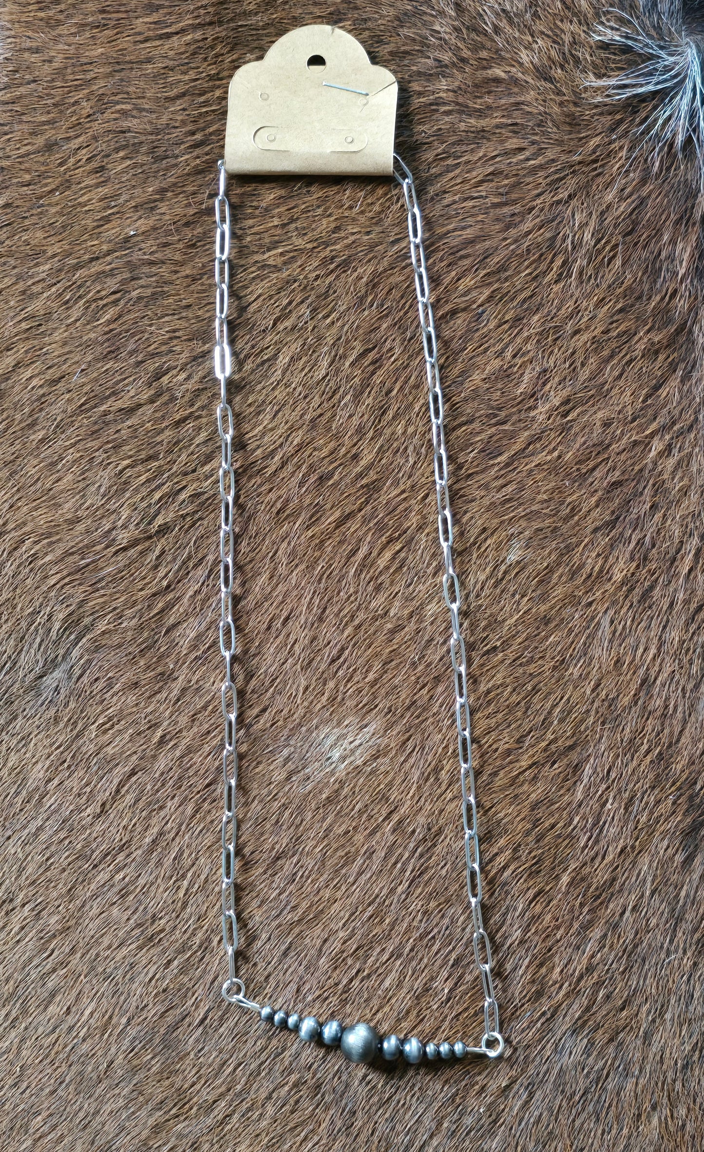 Faux Pearl Bar Necklaces