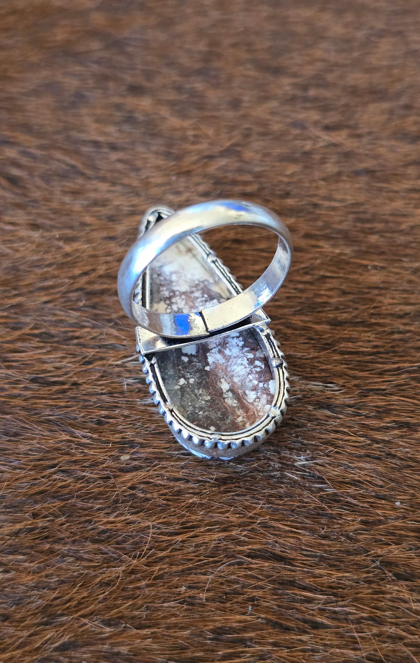 Mimic Jasper Ring