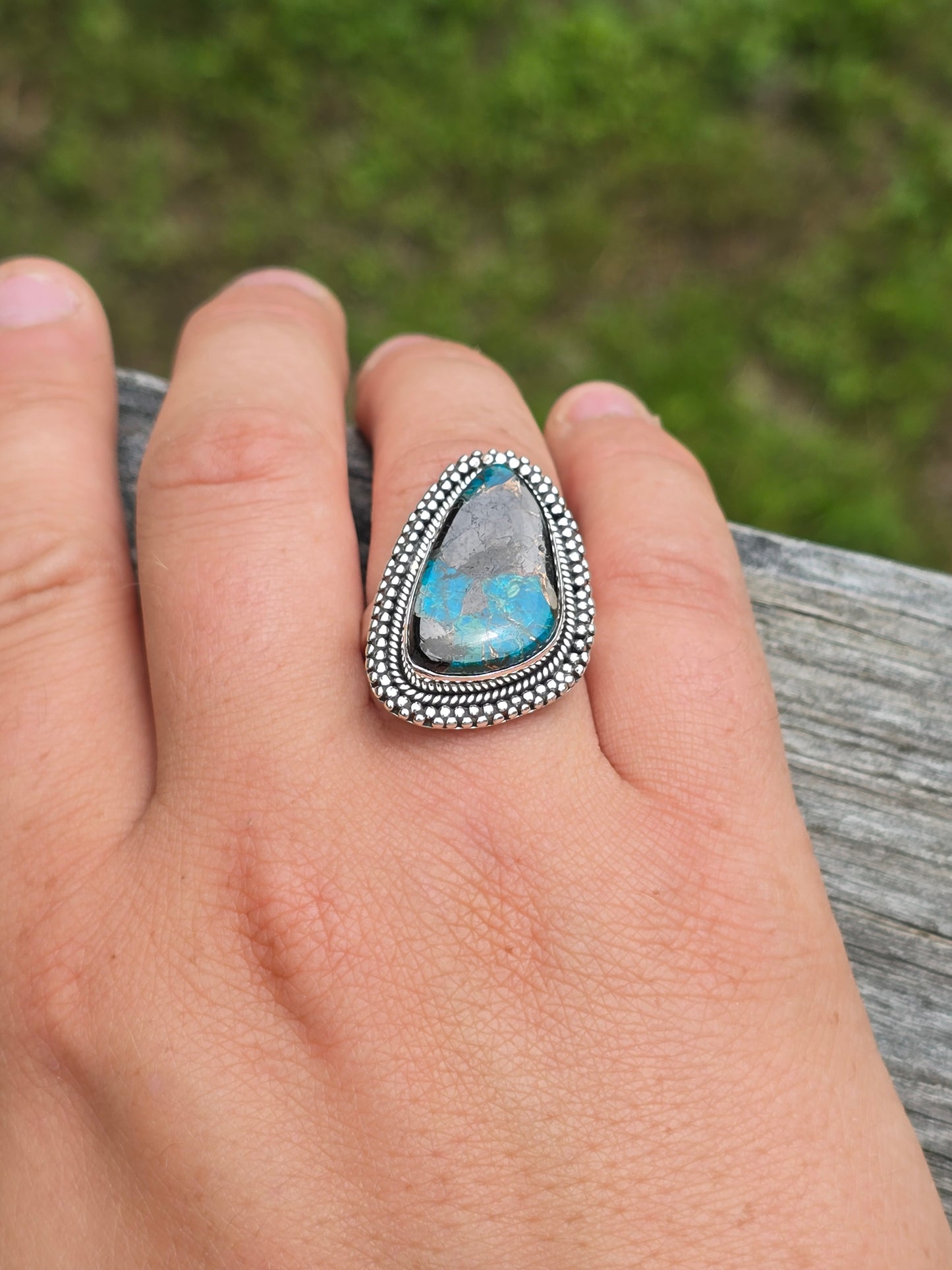 Mohave & White Buffalo Ring