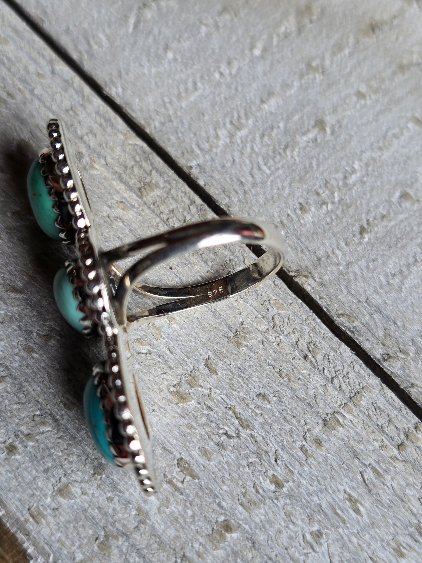 Kingman Turquoise Ring