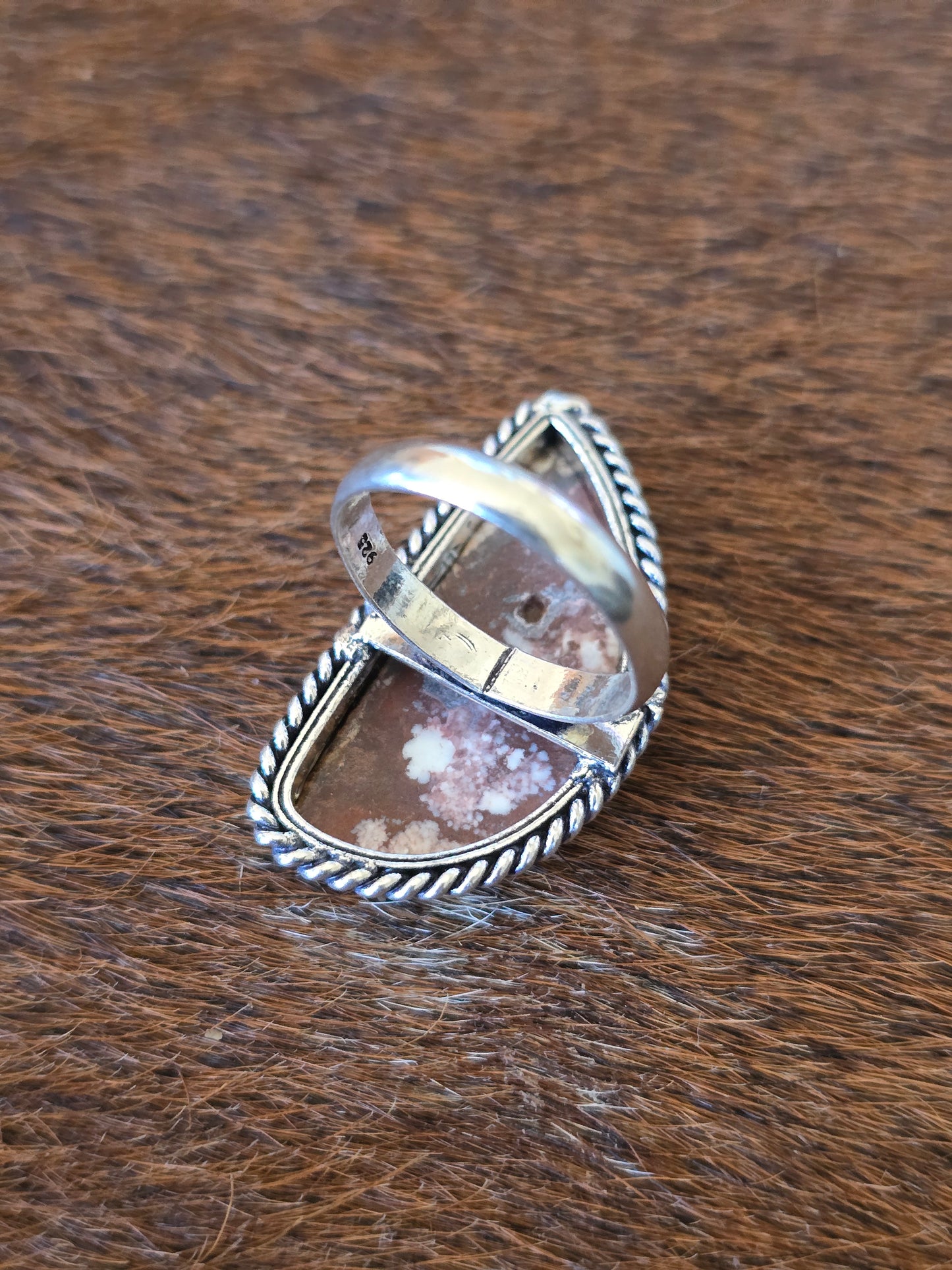 Mimic Jasper Ring