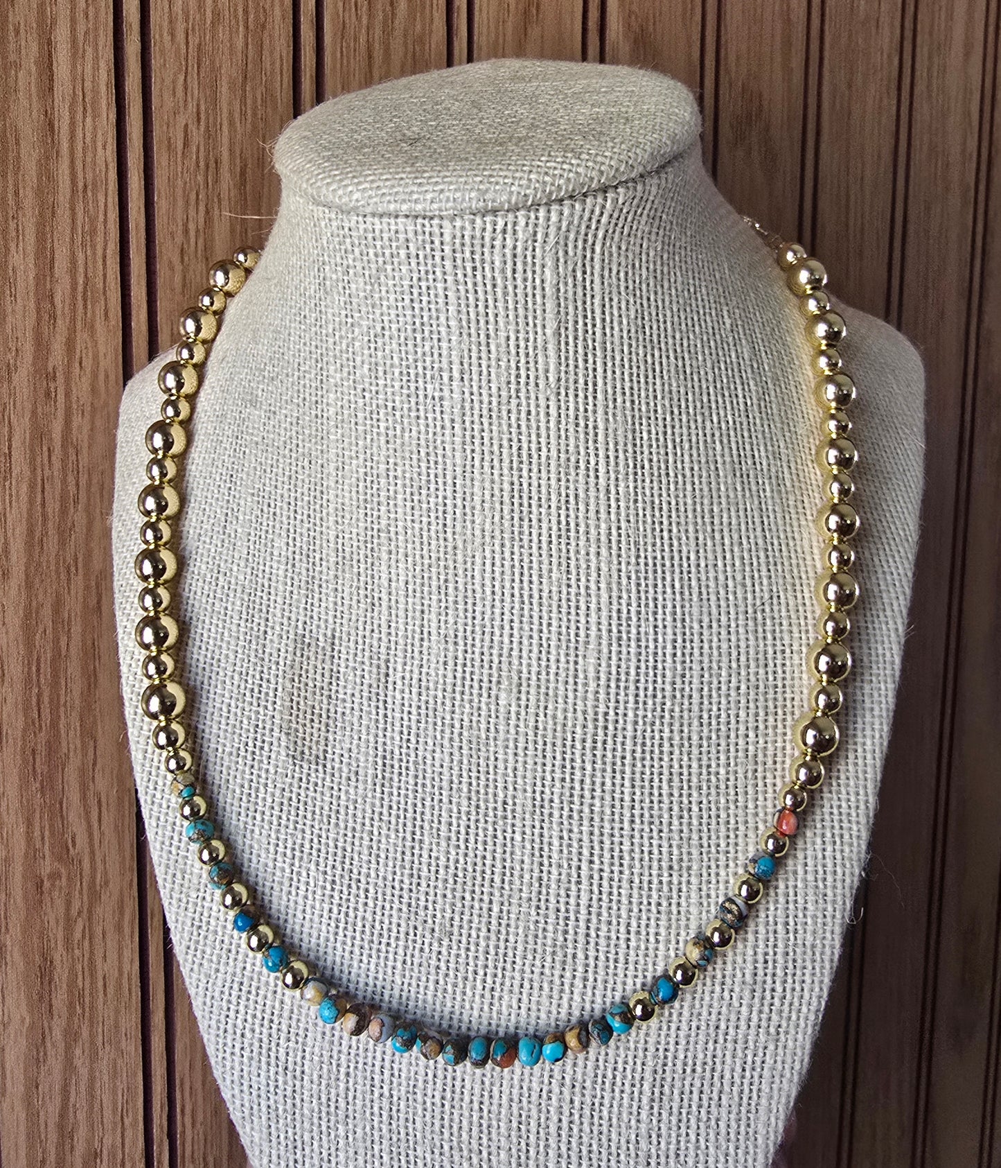 Spiny & Kingman Necklace