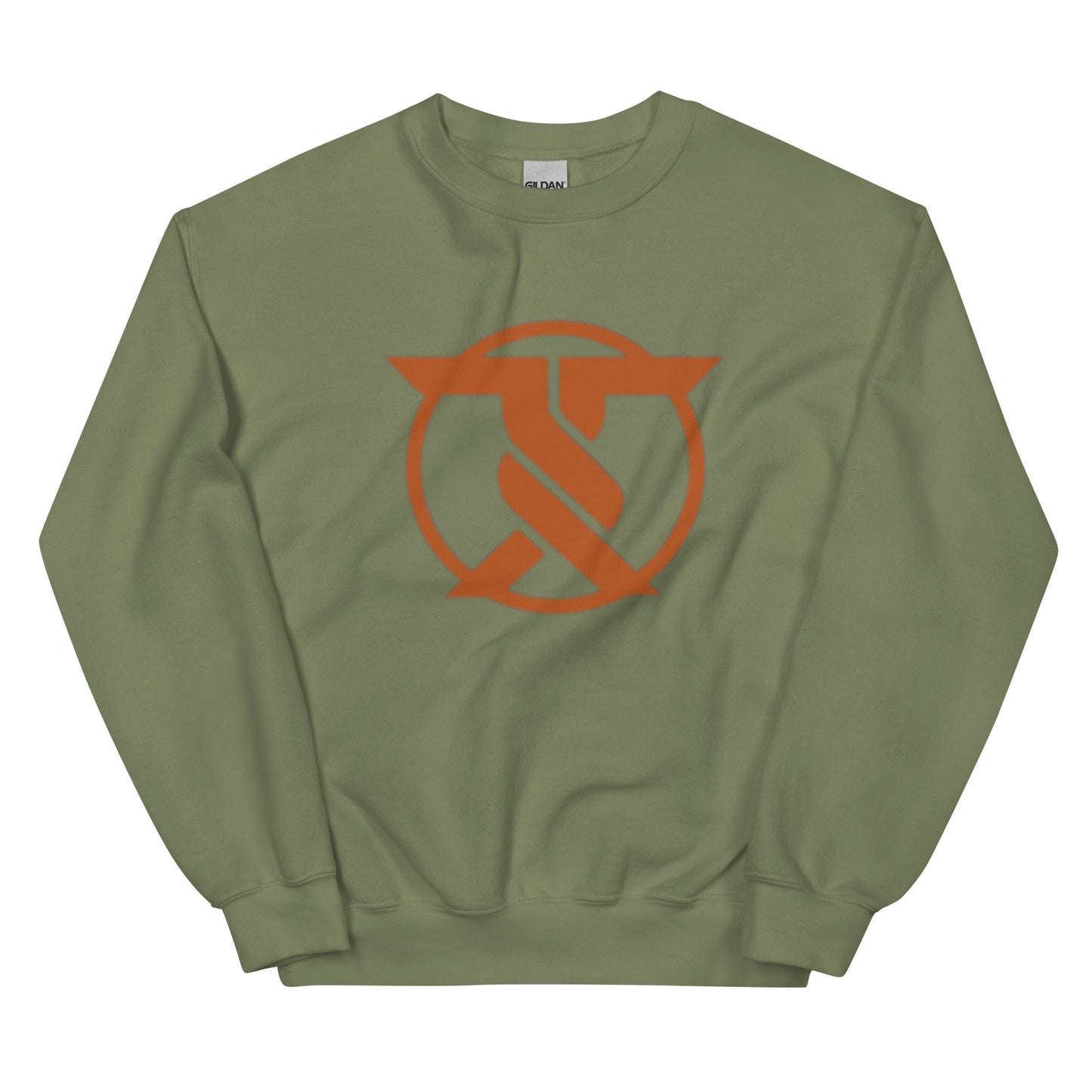 Unisex Large Brand Print Sweatshirt
