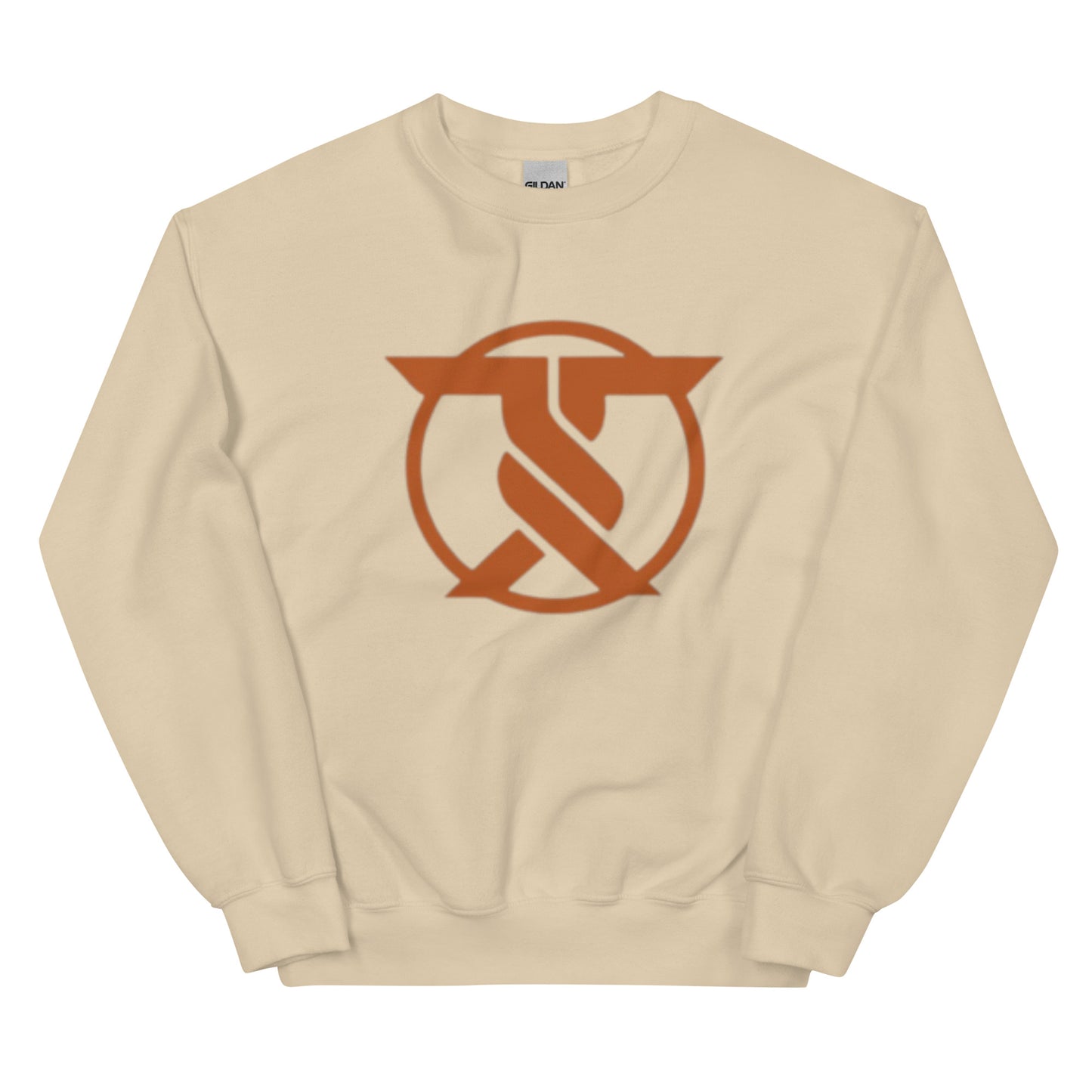 Unisex Large Brand Print Sweatshirt