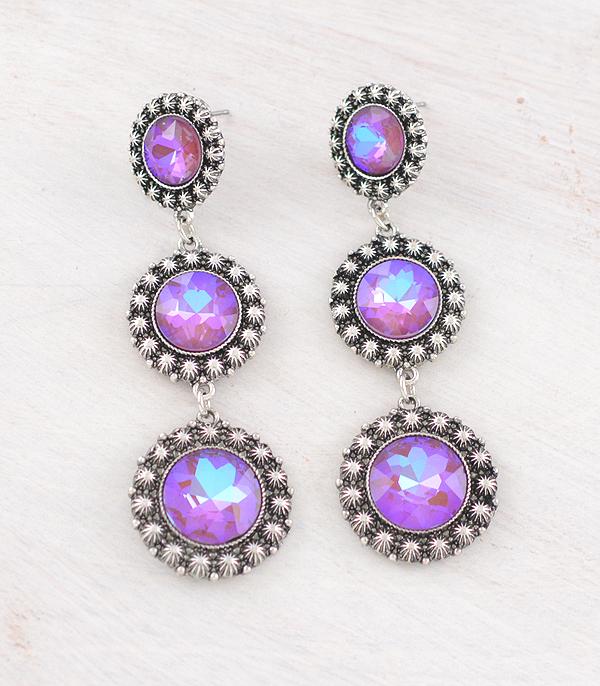 Crystal Drop Earrings