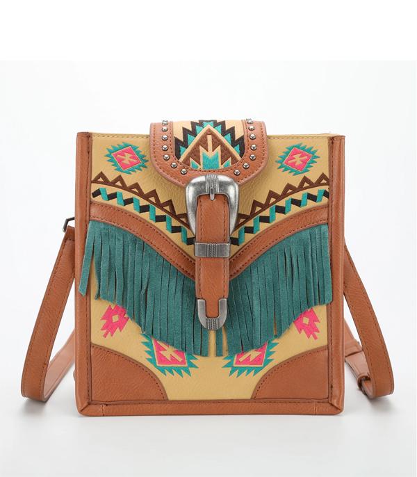 Montana West Buckle Crossbody Bag