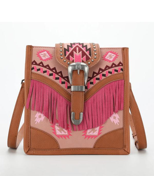 Montana West Buckle Crossbody Bag