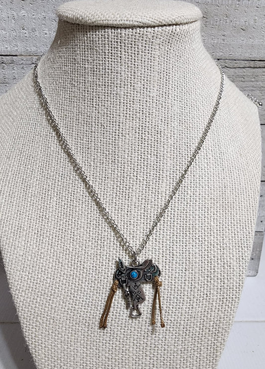 Western Saddle Necklace