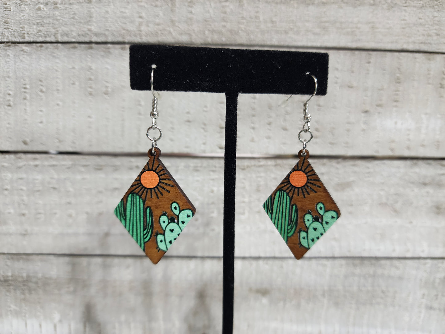 Cute Cactus Earrings