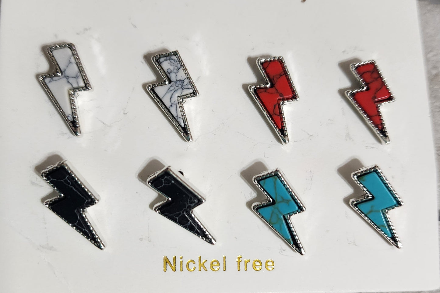 Lightning Bolt Studs