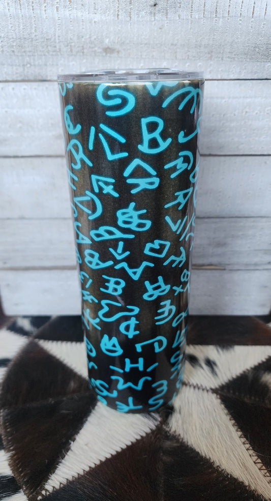 Turquoise Brand 20oz Tumbler