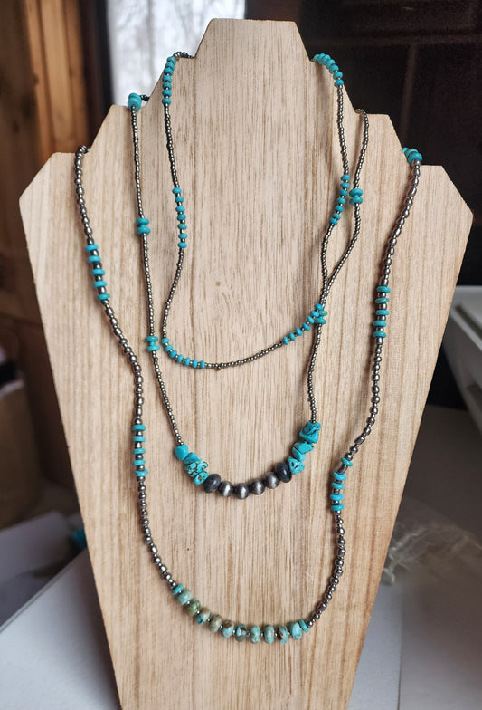 Turquoise Necklace Set