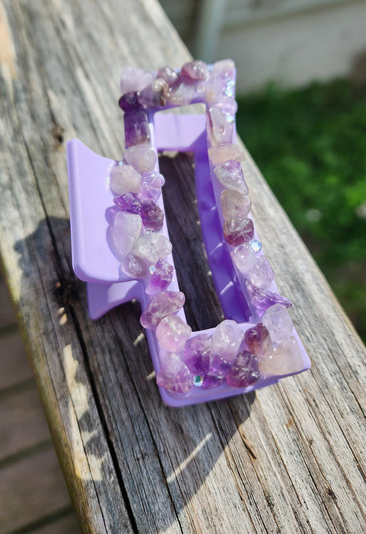 Amethyst Hair Claw