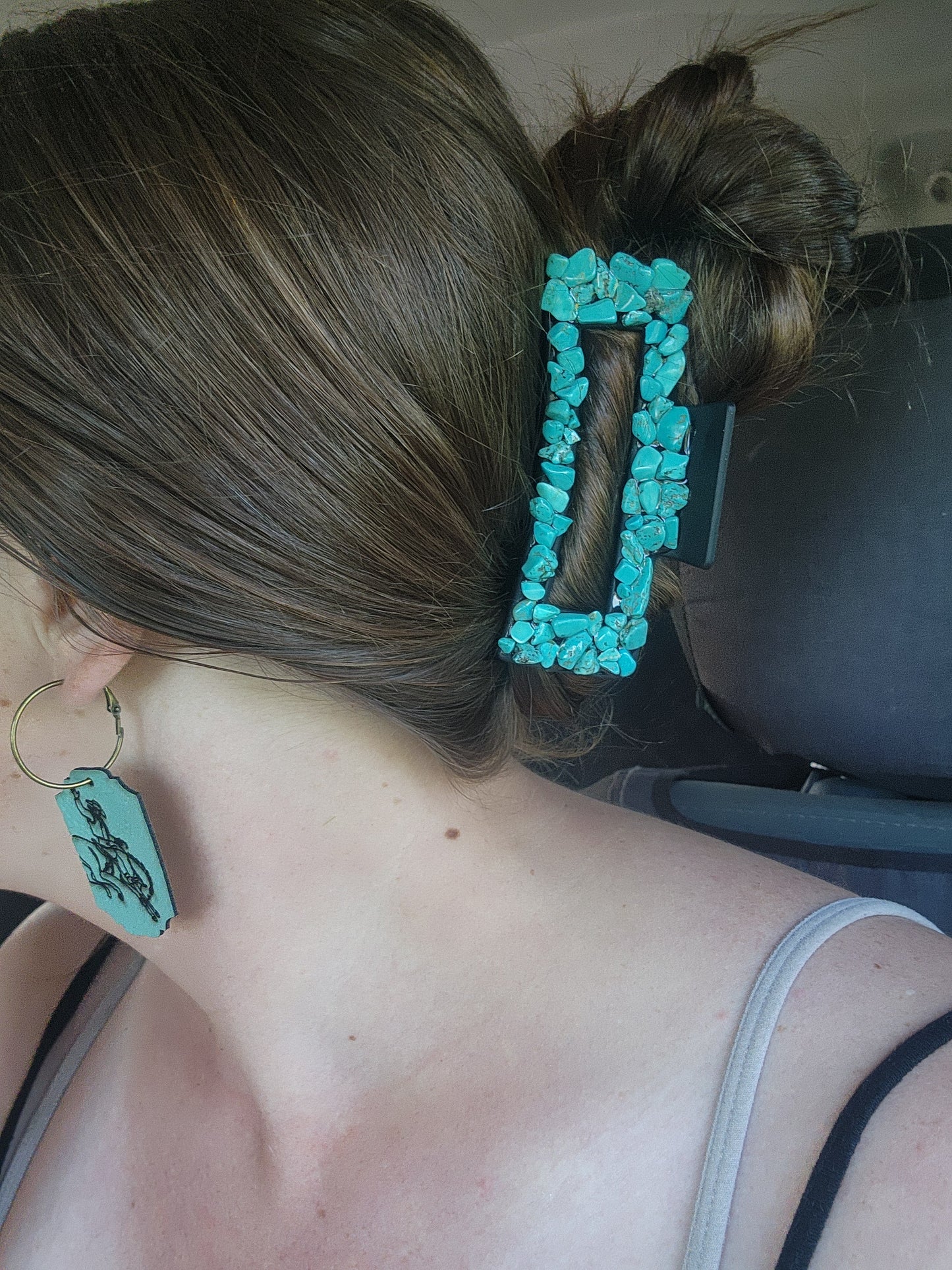 Turquoise Hair Claw