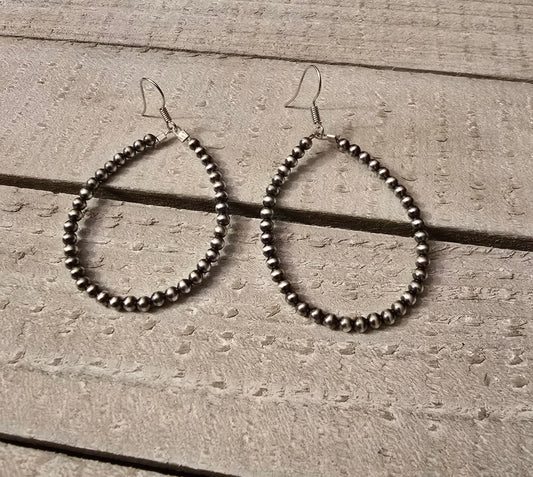 3mm Sterling Silver Pearl Earrings