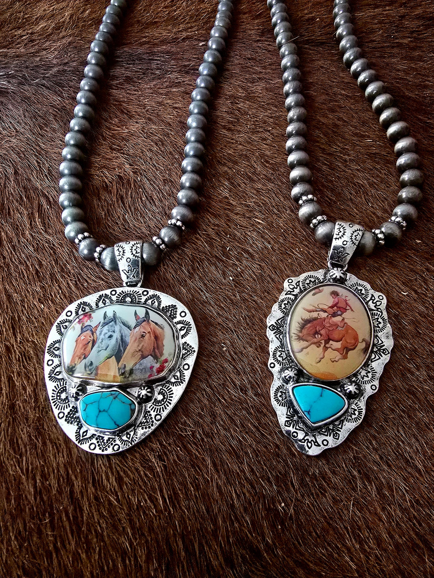 Horse Pendant Necklace