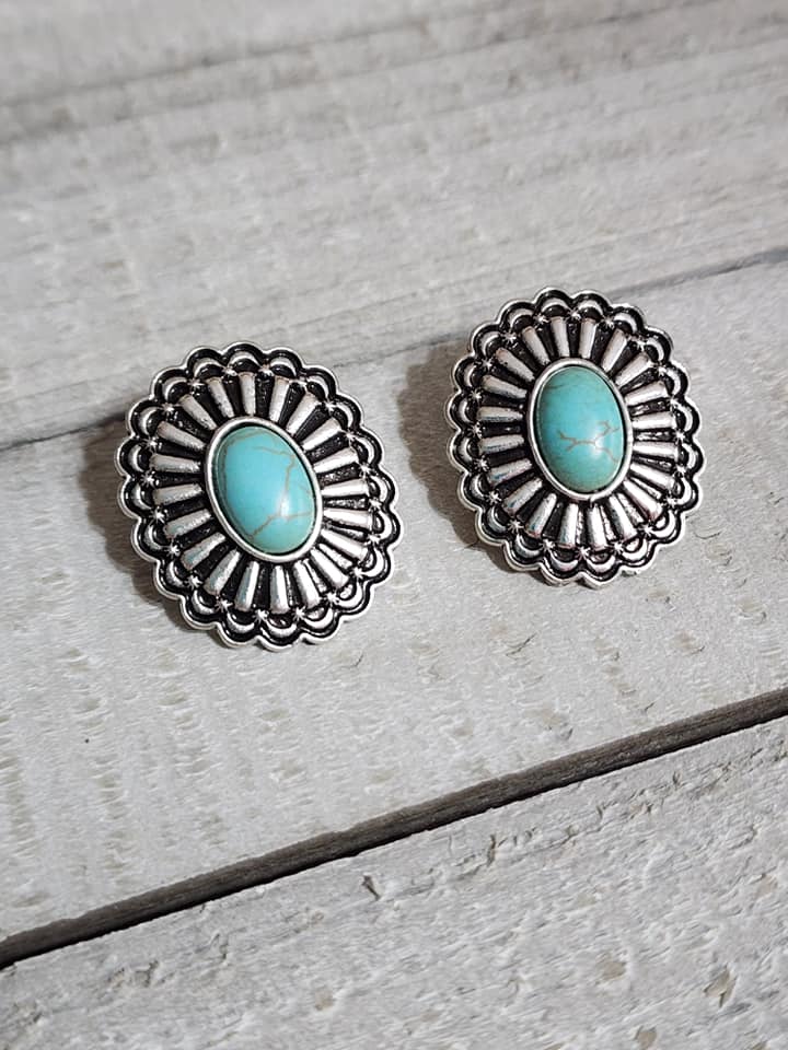 Concho Earrings