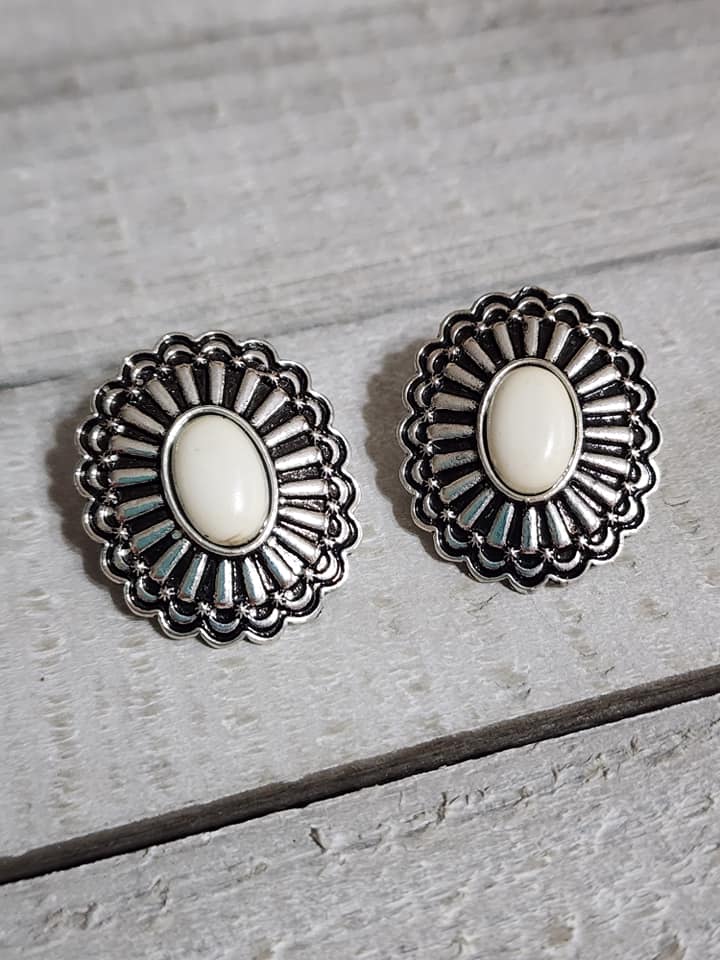 Concho Earrings