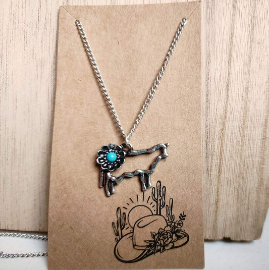 Cow Charm Necklace