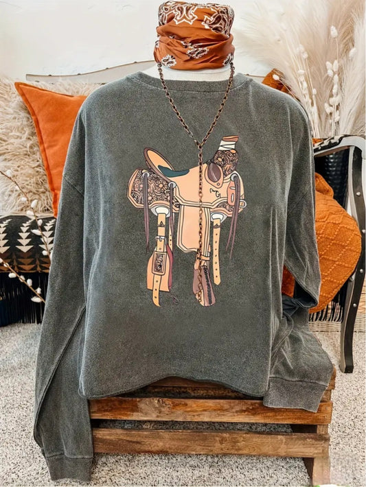 Ranch Saddle Sweatshirt