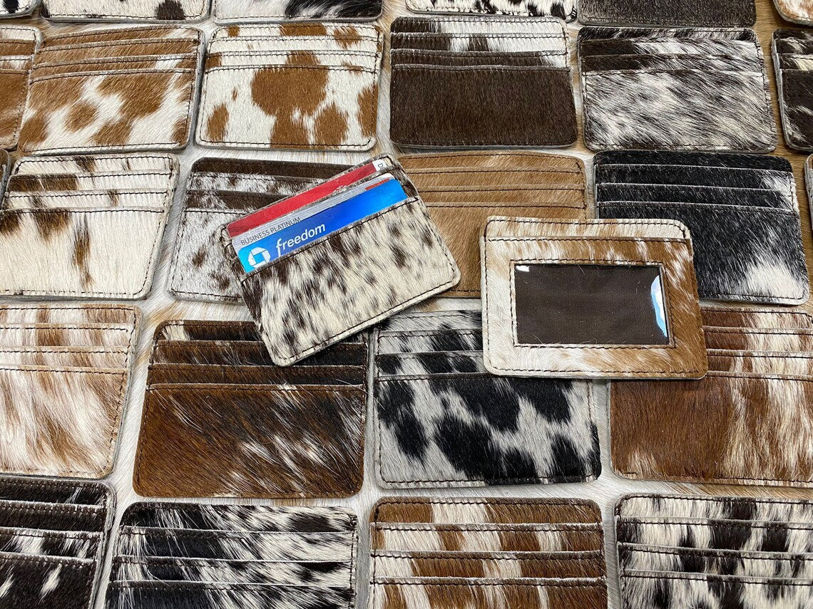 Cowhide Card Wallet