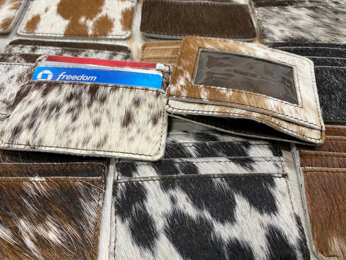 Cowhide Card Wallet