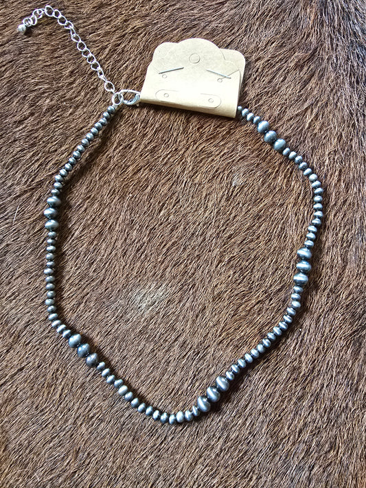 Faux Pearl Choker