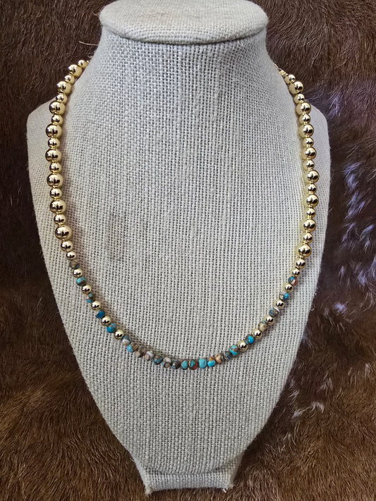 Spiny & Kingman Necklace