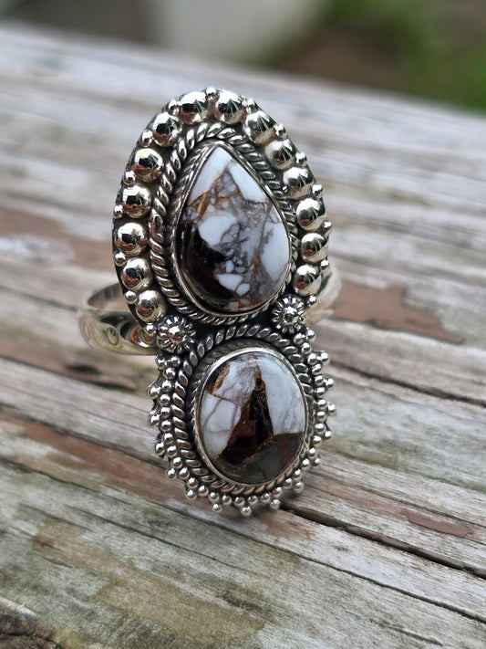 Mohave & White Buffalo Ring