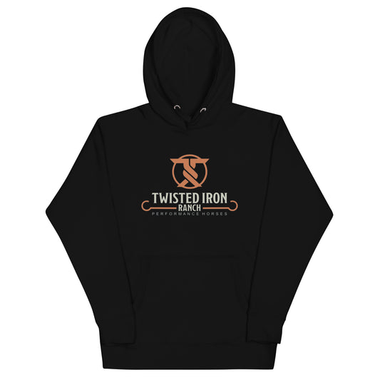 Unisex Front Full Logo Hoodie